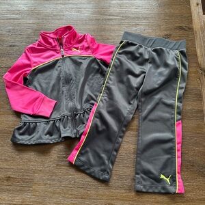 3/27$ Puma Toddler Girl Matching Set size 3T